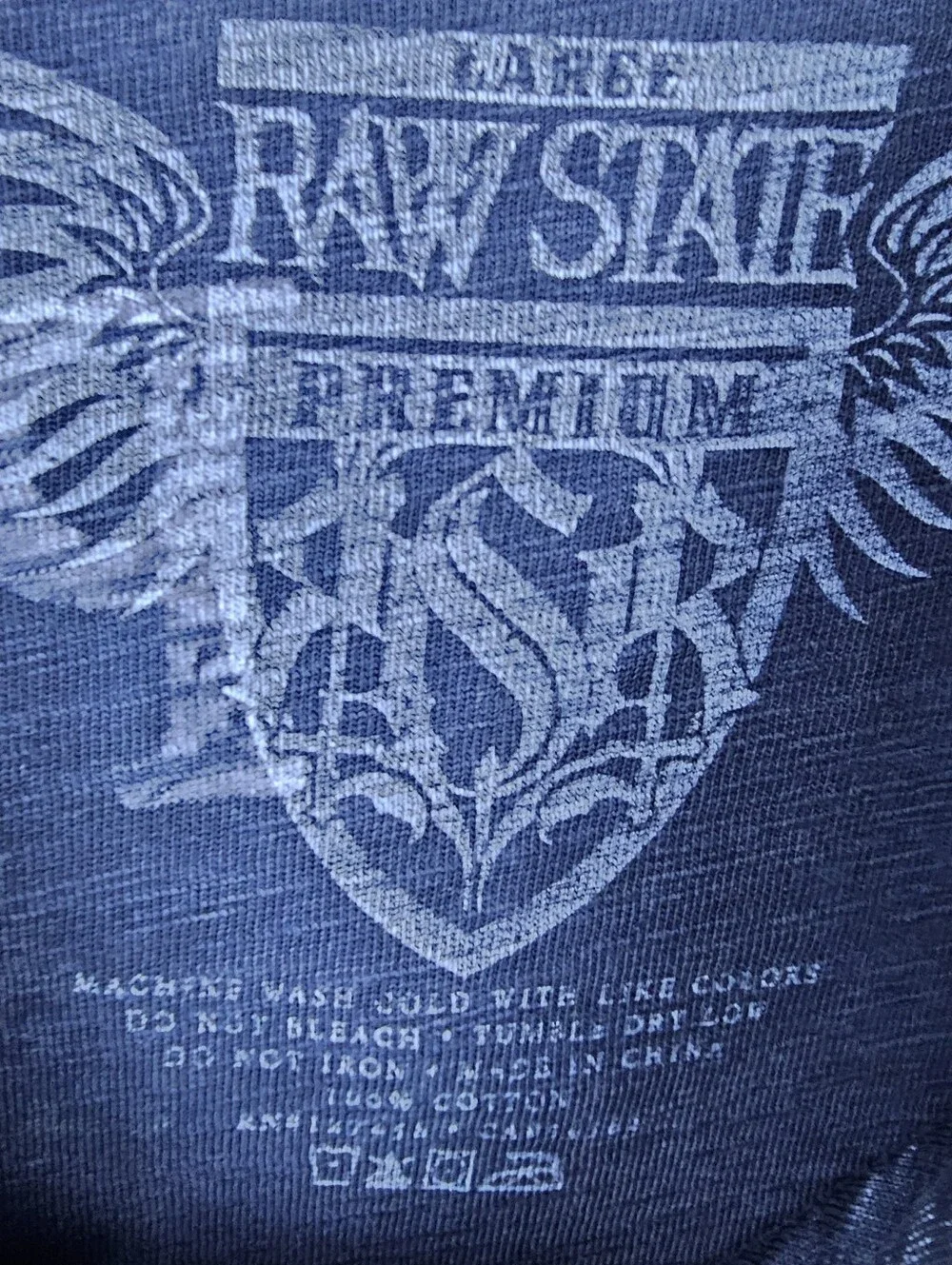 Y2K Raw State Redemption Thermal Hoodie Men's Lg 90's Grunge Streetwear Thrashed